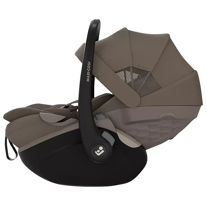 Maxi-Cosi Pebble Slide Pro Tam Yatabilen 0-13 Kg Ana Kucağı ve Oto Koltuğu Truffle - 5
