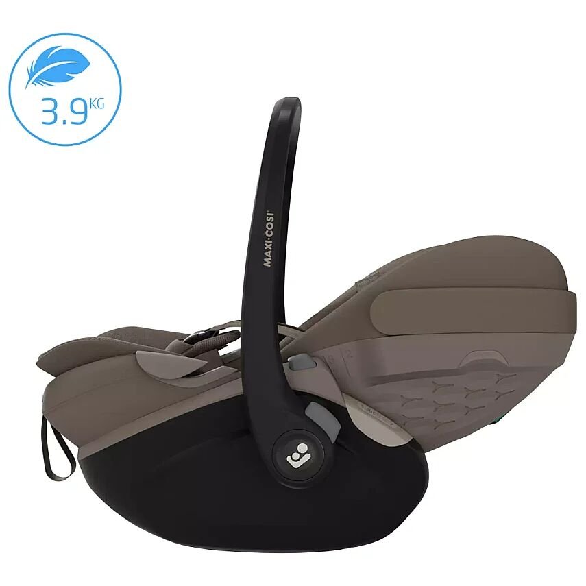 Maxi-Cosi Pebble Slide Pro Tam Yatabilen 0-13 Kg Ana Kucağı ve Oto Koltuğu Truffle - 7