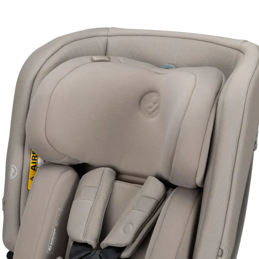 Maxi-Cosi Spinel 360 Plus Derece Dönebilen Yatabilen İsofix'li Oto Koltuğu 0-36 Kg  Authentic Truffle - 7