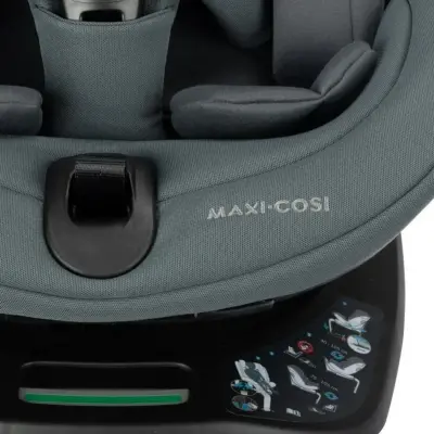 Maxi-Cosi Spinel 360 S Derece Dönebilen Yatabilen İsofix'li 0-36 Kg Oto Koltuğu Authentic Graphite (1)