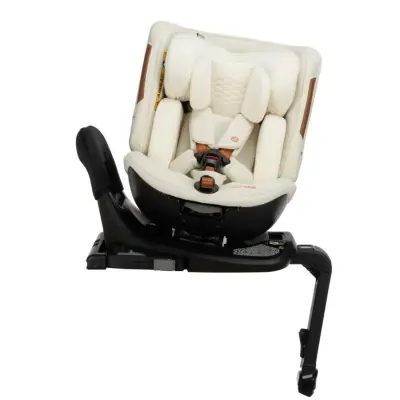 Maxi-Cosi Spinel Plus i-Size Dijital Göstergeli 360 Dönebilen Yatabilen Isofix'li 0-36 kg Oto Koltuğu Ivory - 3