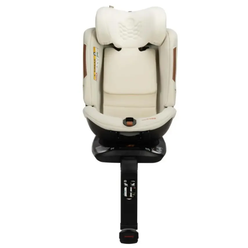 Maxi-Cosi Spinel Plus i-Size Dijital Göstergeli 360 Dönebilen Yatabilen Isofix'li 0-36 kg Oto Koltuğu Ivory - 4