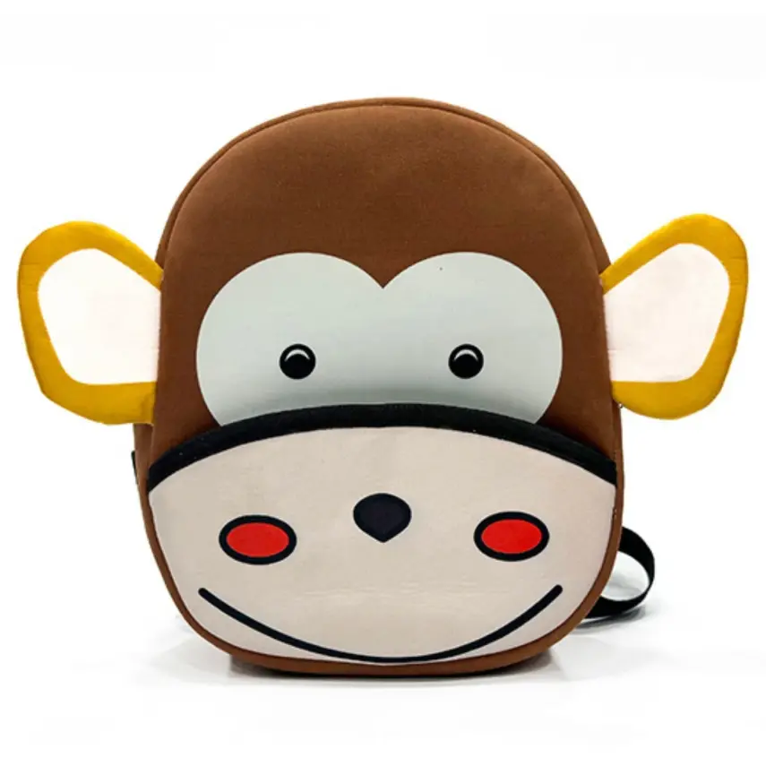 Maymun Figürlü Çocuk Sırt Çantası  - 2