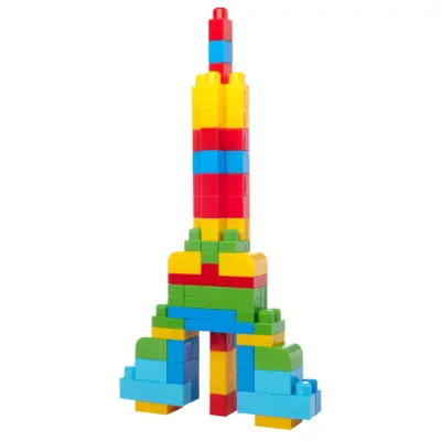 Mega Bloks 60lı Blok Torbaları Mavi (1)