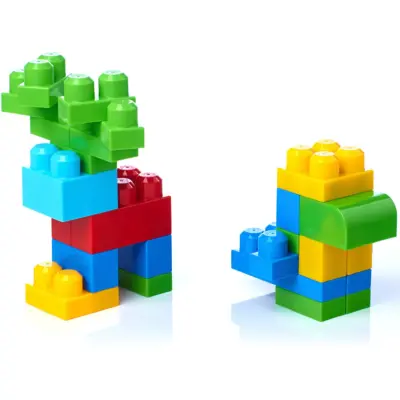 Mega Bloks 60lı Blok Torbaları Mavi - 4
