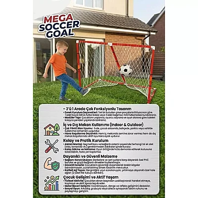 Mega Soccer Kale 3in1 Oyun Seti - 4