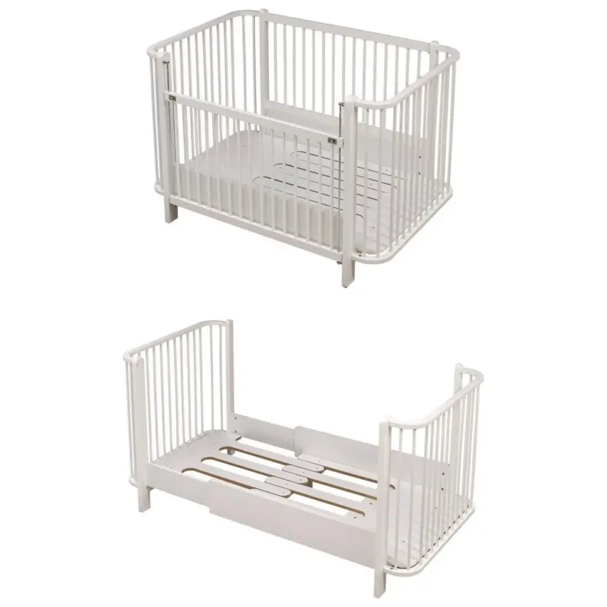 Meltem Kids Bambino Büyüyen Beşik Beyaz - Kuzulu - 5