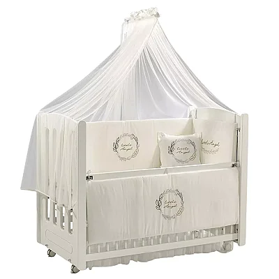 Meltem Kids Mia Beşik 60x120 Beyaz-Angel