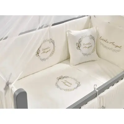 Meltem Kids Mia Beşik 60X120 Gri-Angel - 4