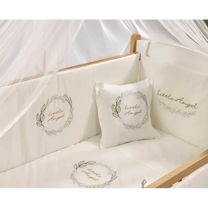 Meltem Kids Mia Beşik 60X120 Naturel-Angel - 1