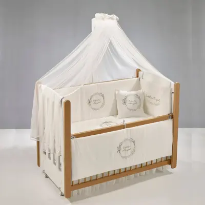 Meltem Kids Mia Beşik 60X120 Naturel-Angel (1)