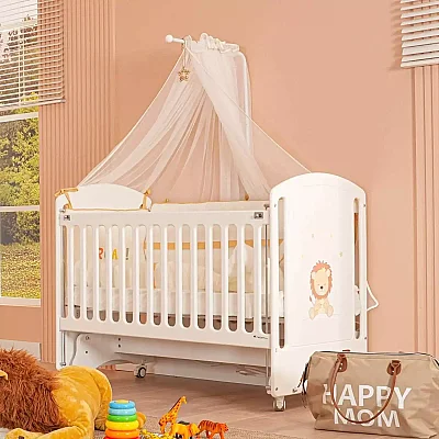 Meltem Kids Sweet Lion Beşik Beyaz - 3