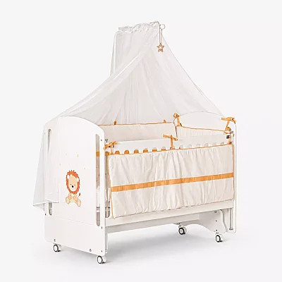 Meltem Kids Sweet Lion Beşik Beyaz