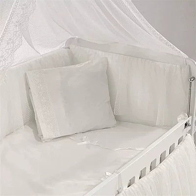 Meltem Kids Woody Beşik 60x120 cm Beyaz - 4
