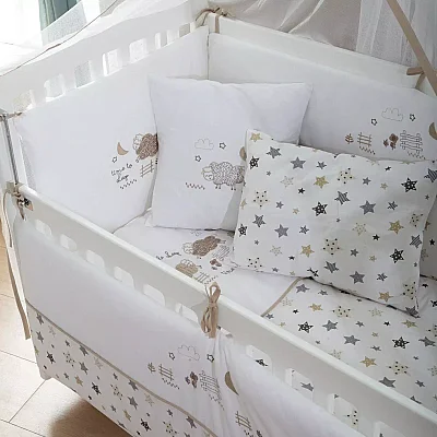 Meltem Kids Woody Beşik 60x120 cm Pretty Beyaz (1)