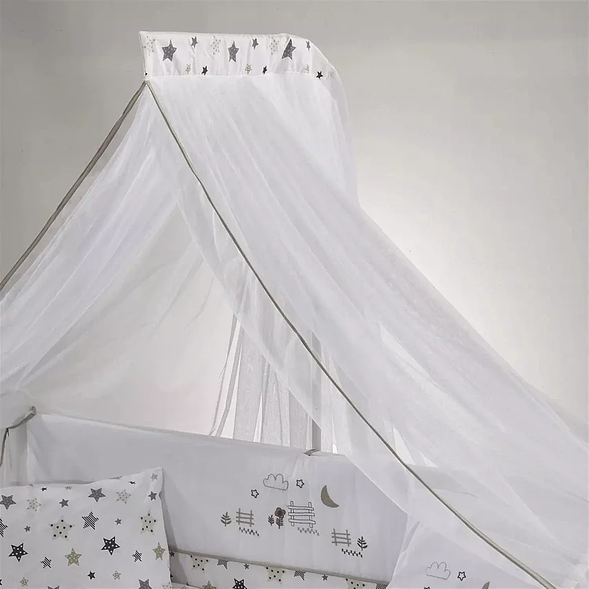 Meltem Kids Woody Beşik 60x120 cm Pretty Beyaz - 6