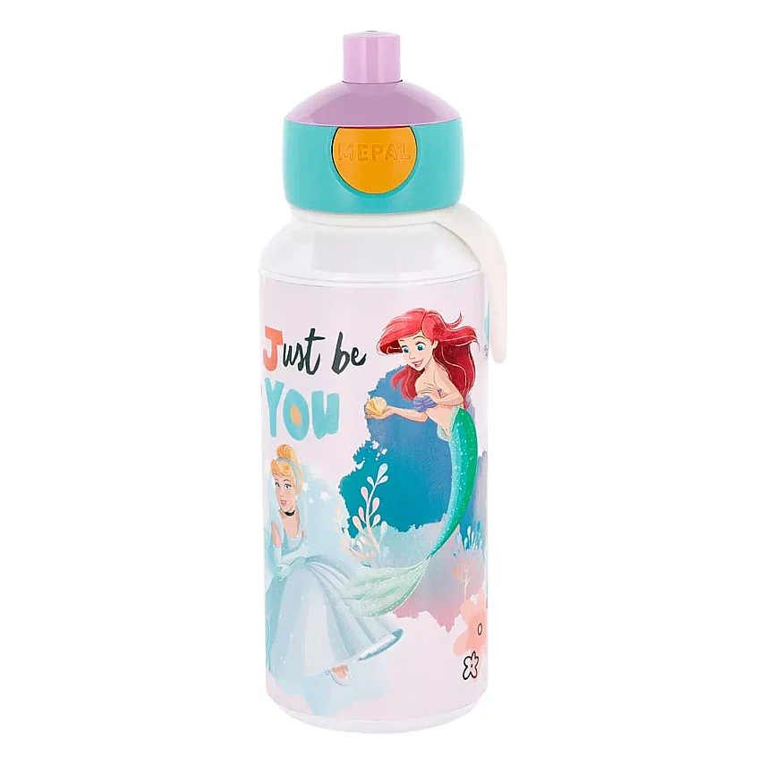Mepal Pop-up Campus Çocuk Suluk Disney Princess 400 ml - 1