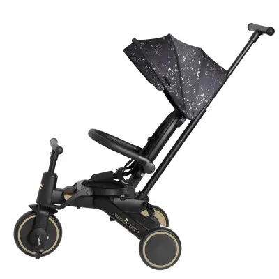 Merkür Bebe 9in1 Hawk Üç Tekerlekli Bebek ve Çocuk Bisikleti Premium Gold - 9