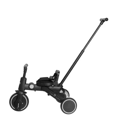 Merkür Bebe 9in1 Hawk Üç Tekerlekli Bebek ve Çocuk Bisikleti Siyah - 8