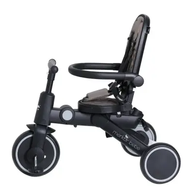 Merkür Bebe 9in1 Hawk Üç Tekerlekli Bebek ve Çocuk Bisikleti Yeşil - 5