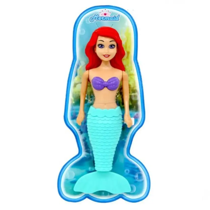 Mermaid Suda Yüzen Kurmalı Deniz Kızı - 1