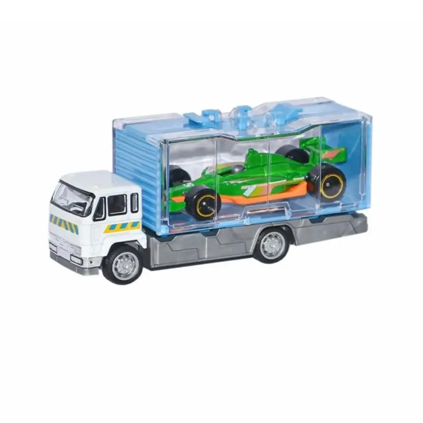 Metal Araba Taşıyan Kamyon - 2