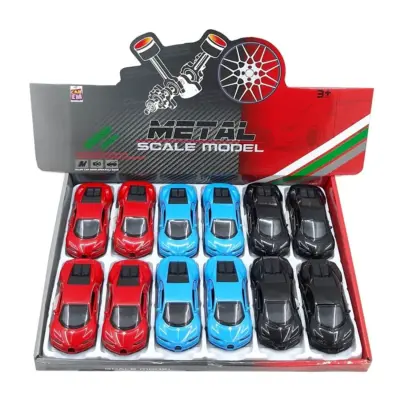 Metal Çek Bırak Spor Araba 1F (1)