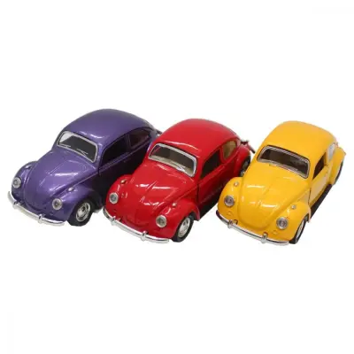 Metal Çekbırak Işıklı Araba 5068 - 2