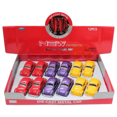 Metal Çekbırak Işıklı Araba 5068 - 1