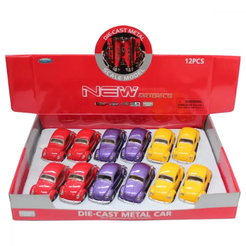 Metal Çekbırak Işıklı Araba 5068 - 1