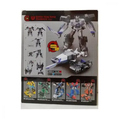 Metal Gövdeli Dönüşen Robot