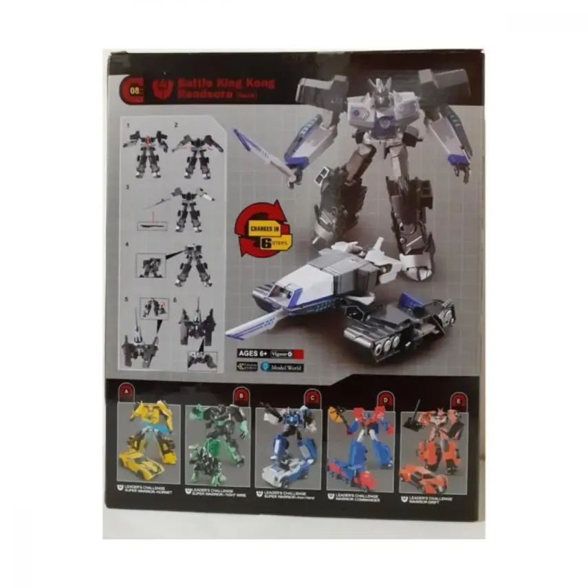 Metal Gövdeli Dönüşen Robot - 1