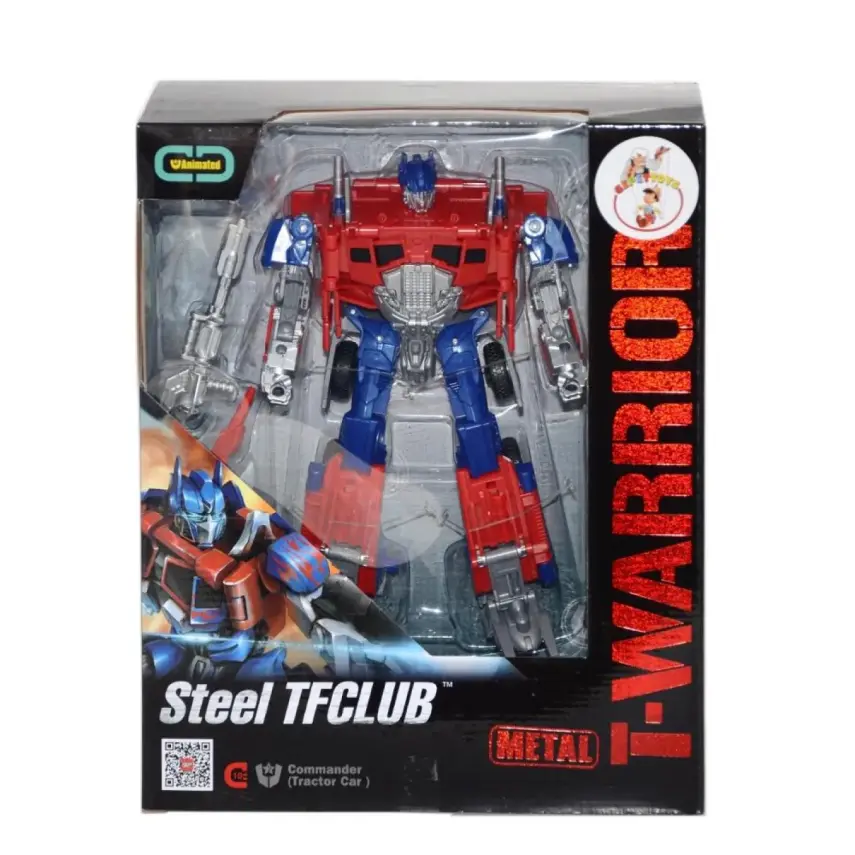 Metal Gövdeli Dönüşen Robot - 1