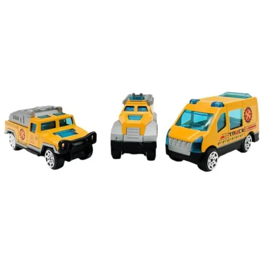 Metal İnşaatAraçları 3lü Kutulu  - 1