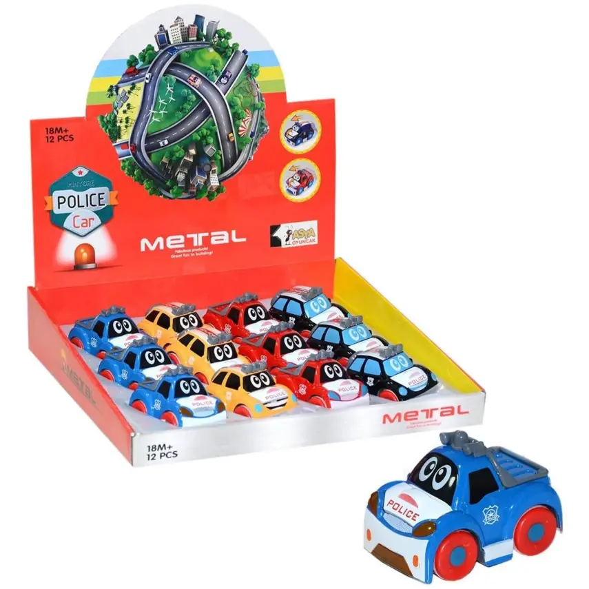 Metal Polis Arabası - 1