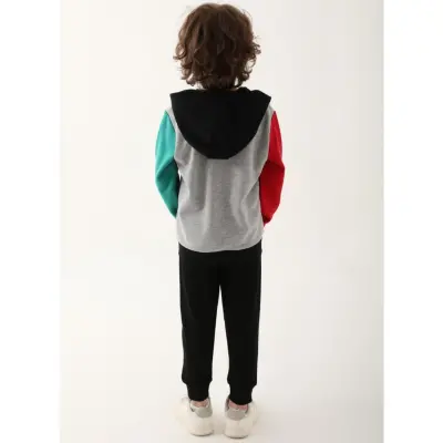 Mickey Mouse Erkek Eşofman Takımı Gri Melanj - 8