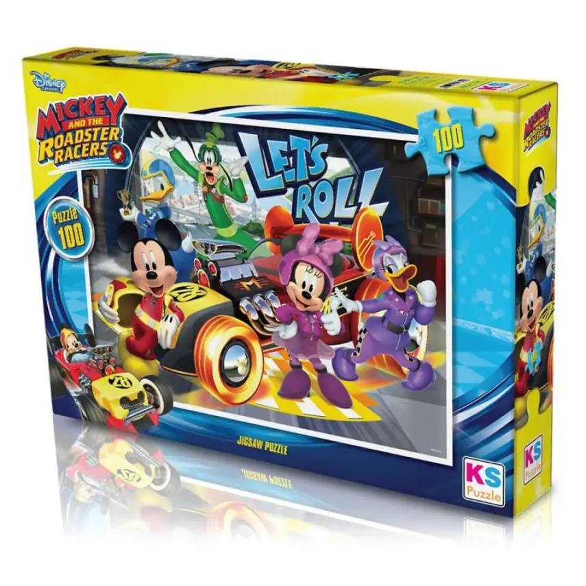 Mickey Mouse Puzzle 100 Parça - 1