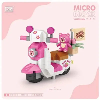 Micro Blok Motorsiklet 130 Parça (1)
