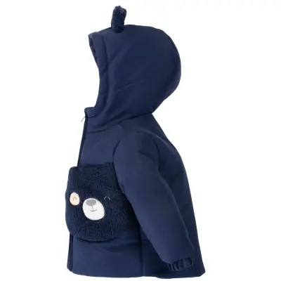 Midimod Erkek Kaban Lacivert - 4