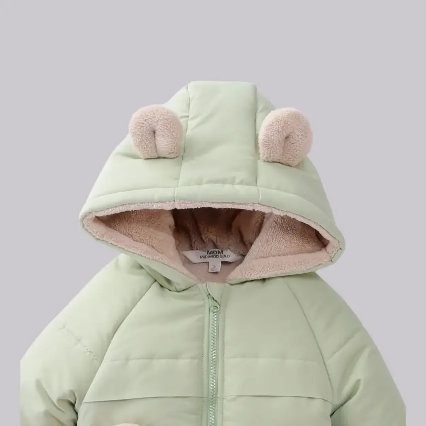 Midimod Kız Kaban Yeşil - 4