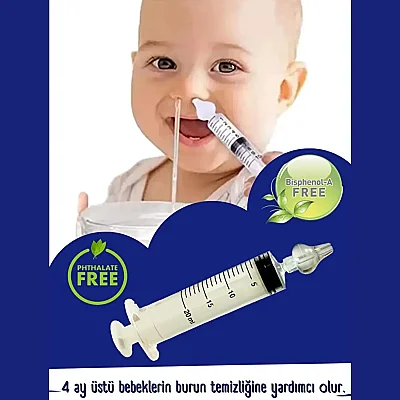 Milkway Burun Temizleme Kiti 2 Adet 20 ml Şırınga 10 Adet Solüsyonu - 3