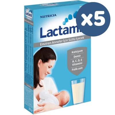 Milupa Lactamil Anneler İçin Sütlü İçecek 200 gr x 5 Adet - 5