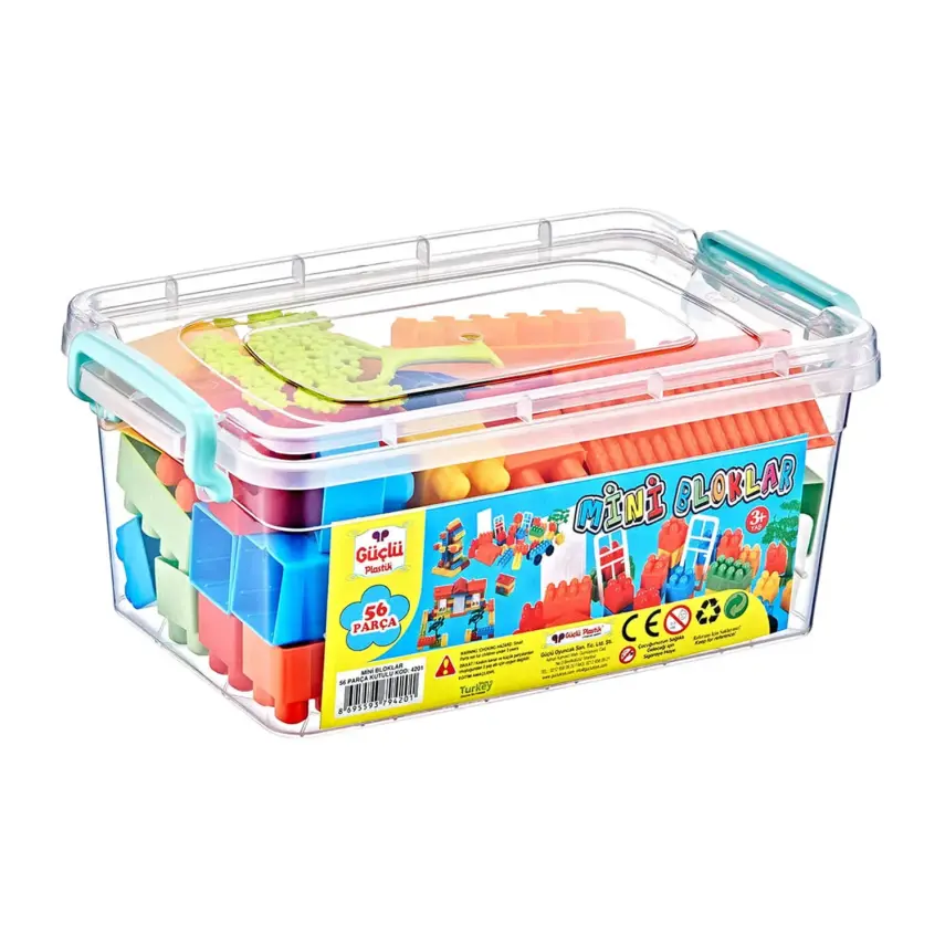 Mini Bloklar 56 Parça - 1