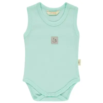 Mini Damla Bebek Body Askılı Armalı Mint 