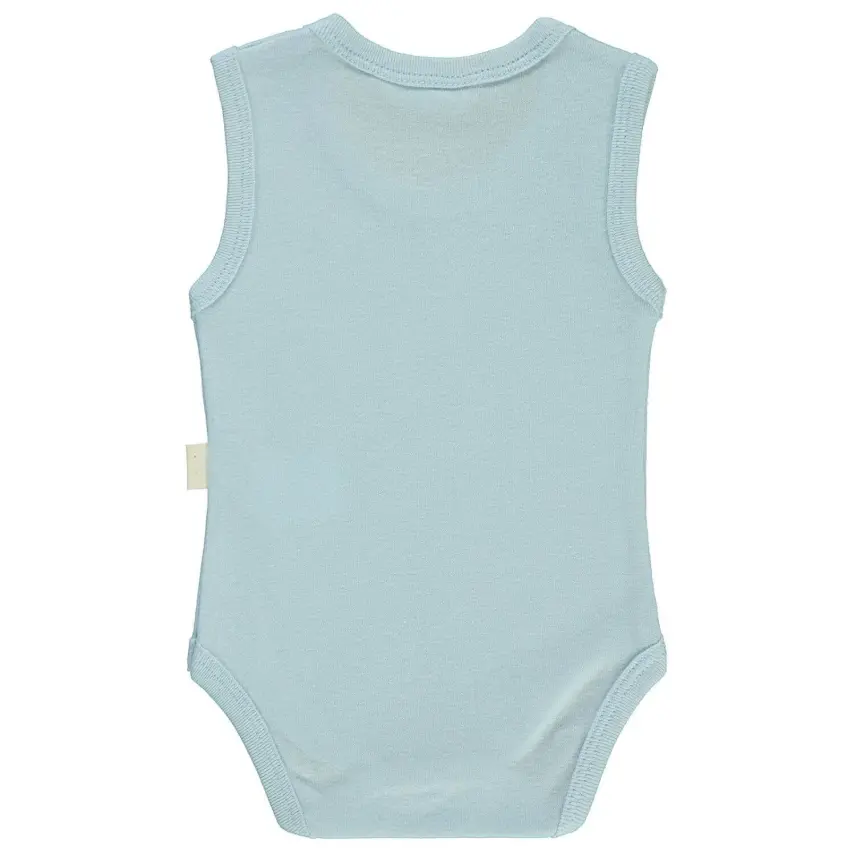 Mini Damla Body Askılı Armalı Mavi - 6