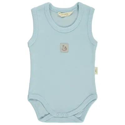 Mini Damla Body Askılı Armalı Mavi - 5