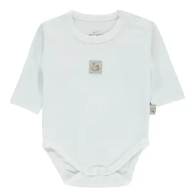 Mini Damla Body Uzun Kol Armalı Beyaz - 3