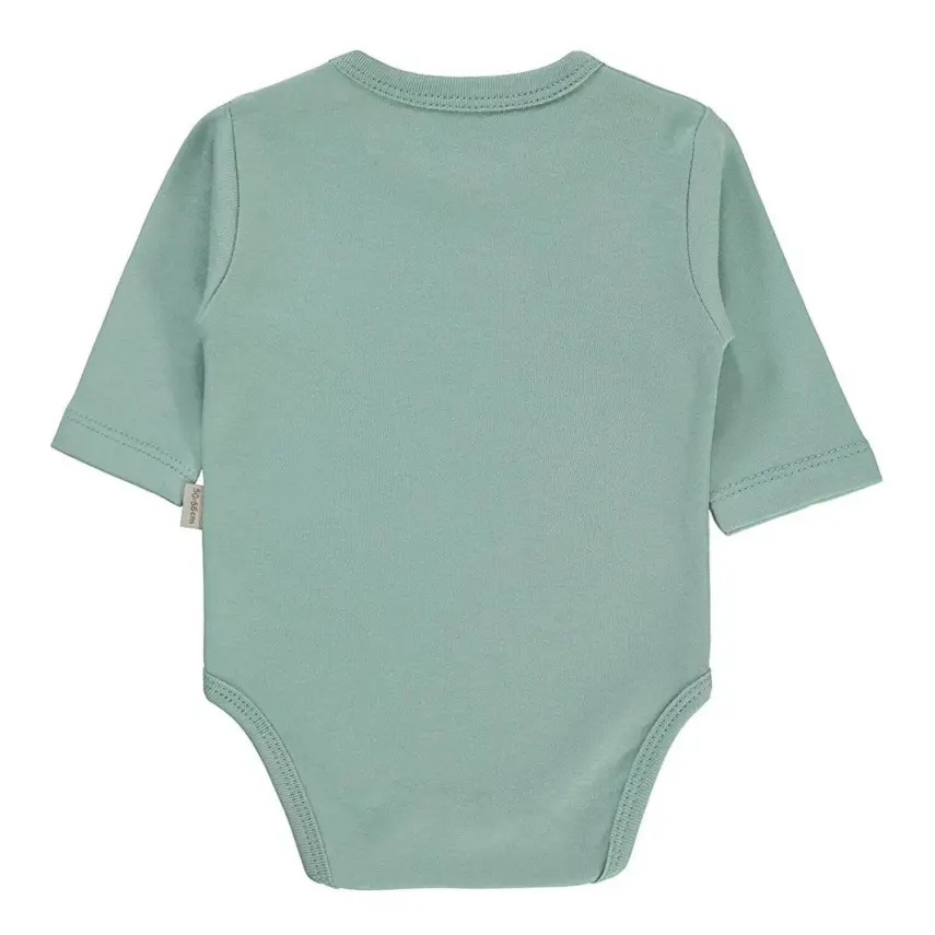 Mini Damla Body Uzun Kol Armalı Yeşil - 2