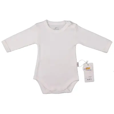 Mini Damla Body Uzun Kol Kaşkorse Ekru - 2