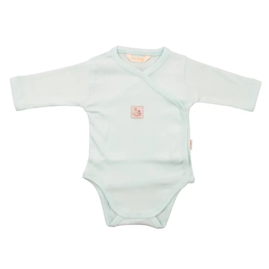 Mini Damla Body Uzun Kol Kruvaze Armalı Mint - 1